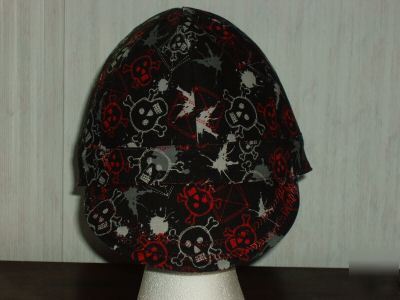 Welding cap in skulls- 100% cotton hat