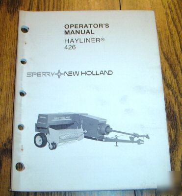 New holland 426 hayliner baler parts catalog manual nh