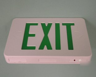 New led exit sign / battery back-up / , E3G