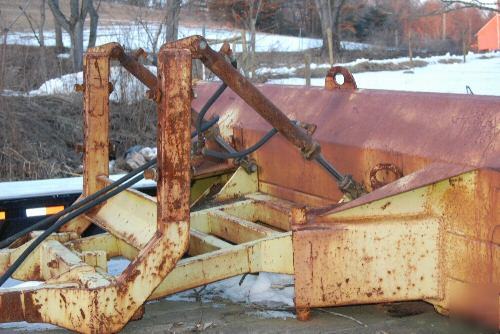 9' degleman blade tractor - massey ferguson, john deere