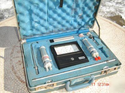 Alnor velometer serie 6000 p-p/n 6006 ap m/s with case 