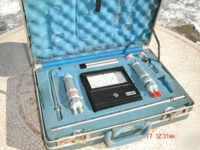 Alnor velometer serie 6000 p-p/n 6006 ap m/s with case 