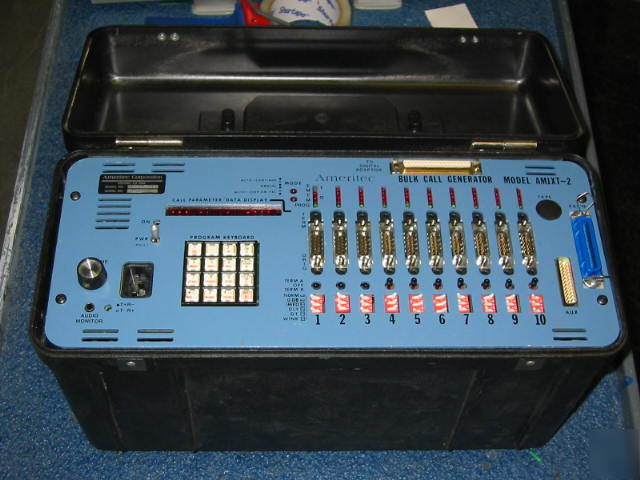 Ameritec AM1XT-2 plus bulk call generator analog