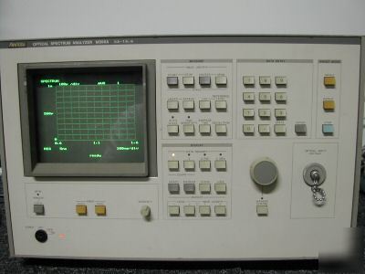 Anritsu ms 96A optical spectrum analyzer 0.6 um -1.75UM