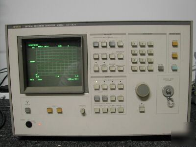 Anritsu ms 96A optical spectrum analyzer 0.6 um -1.75UM