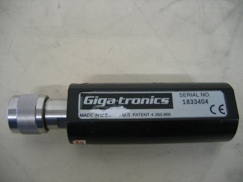 Gigatronics 80301A power sensor, 0.01 - 18 ghz