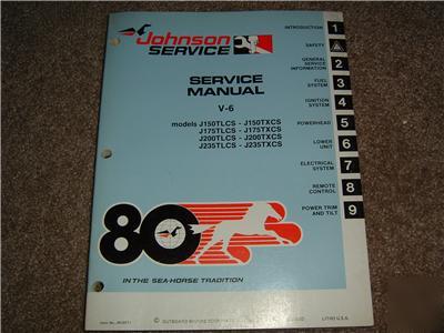Johnson 1980 v-6 service manual