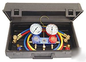 Mastercool R134A a/c manifold gauge set w/hoses 89660