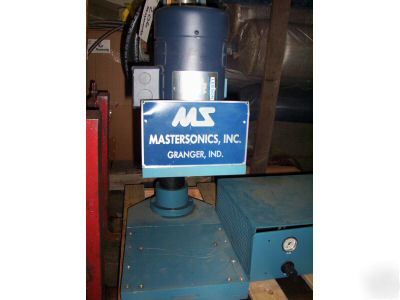 Mastersonics inc spin welder model #: WP6802 *