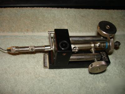 Mm micropositioner, micromanipulator company, knob