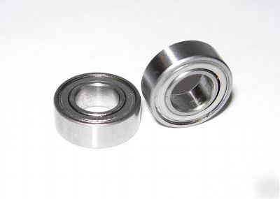 New (2) 687-zz shielded ball bearings,7MM x 14MM, lot