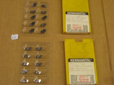 New 20- kennametal carbide inserts (NTP2L)