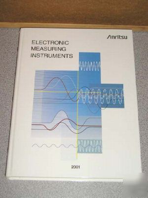 New anritsu original product catalogue catalog 2001 hc