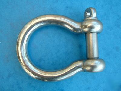 New brand 5MM stainless steel 316 bow shackles