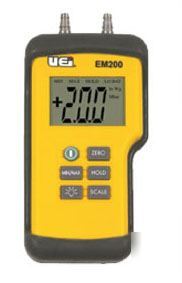 New uei EM200 dual input digital manometer