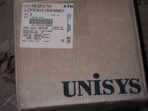 New unisys turn guide assembly assy 39981386-002 