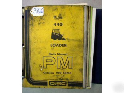 Omc hydrostatic loader manuals