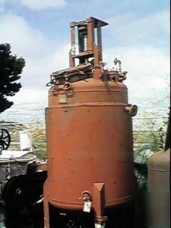 Reactor, 500 gallon, 316 s/st, top entering agitator,