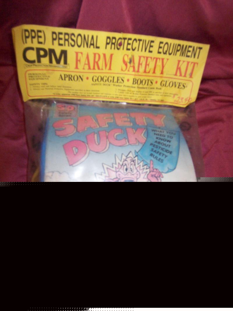 Safety duck personal protection equip farm safety kit