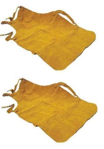 Two ~pro~ split leather welding apron w/pockets $59.00