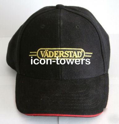 Vaderstad: agricultural/ farming: one size black cap