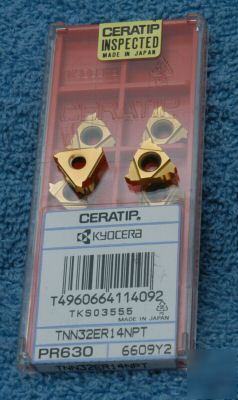 (16ER) TNN32 er 14NPT PR630 carbidethreading inserts