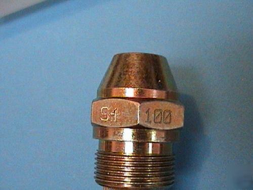 Boiler system fuel nozzle 50 deg semi solid spray cone 