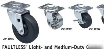 Wise 290# steel bearing rigid caster 5