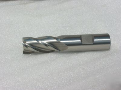 3 pc hss 4FL single end mill 12 mm x 3/8