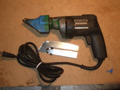 Black & decker kett sheet metal electric shear b&d 