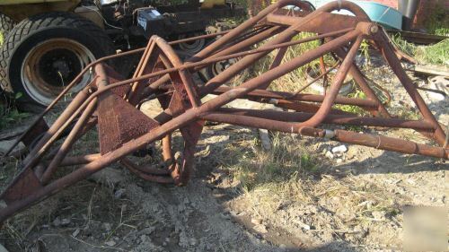 Ford 8N loader attachment wagner built hydraulic hoist