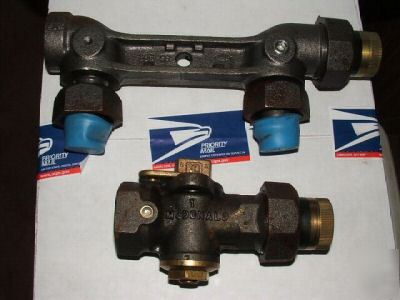 Gas meter bar & gas meter valve 175 psig plumbing