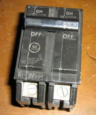 Ge 90AMP 90 amp double pole circuit breaker rt-693