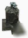 Black can liner 38X58 60 gal. extra h/d 100 ct.