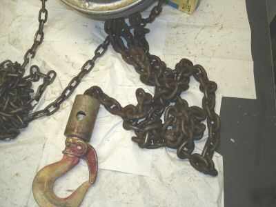 Cm - cyclone model m - 1-1/2 ton chain hoise