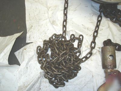 Cm - cyclone model m - 1-1/2 ton chain hoise