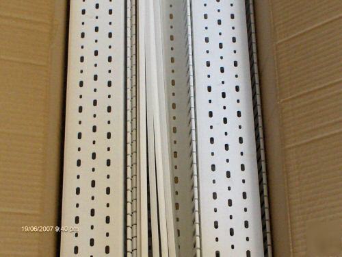 Skid full of wire ways plastic bldg material for panels