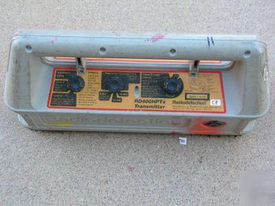  radiodetection 400 hptx transmitter cable locator 