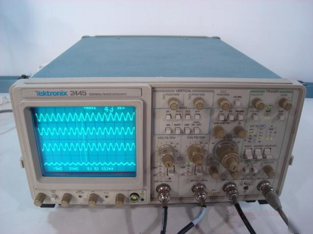 Tektronix 2445 4 ch 150 mhz oscilloscope