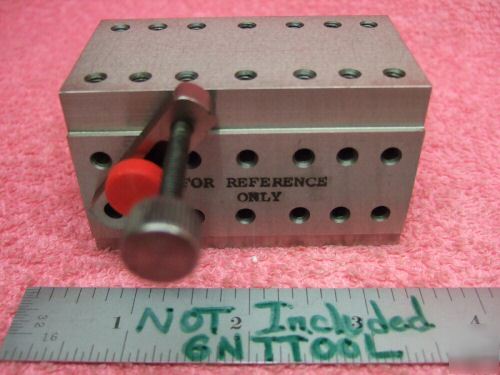 Grind cube machinist/toolmaker, hardened, #8X32-70 mint