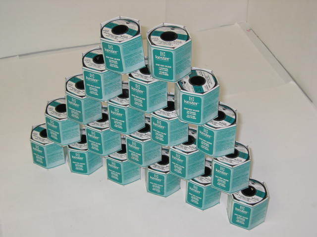 Kester no-clean 96.5TIN 3SILVER.5CU .062DIA solder 20LB