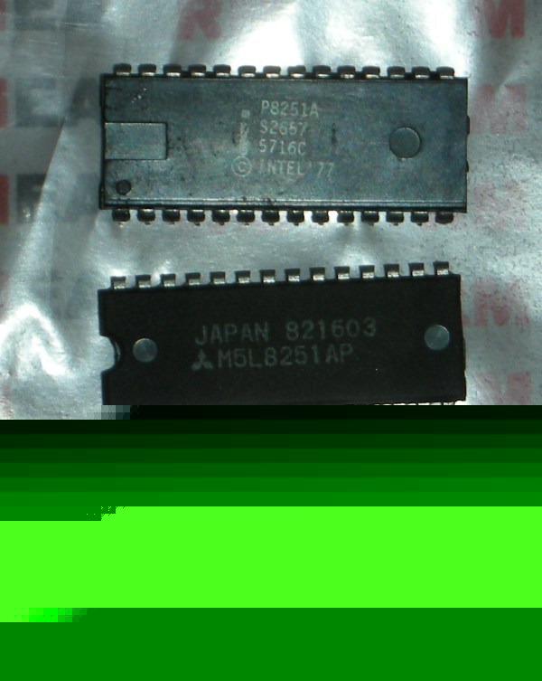 New 8251 ic aquired from closed factory 