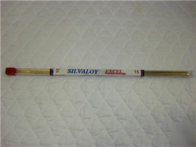 Wolverine silvaloy 15% silver solder brazing alloy weld