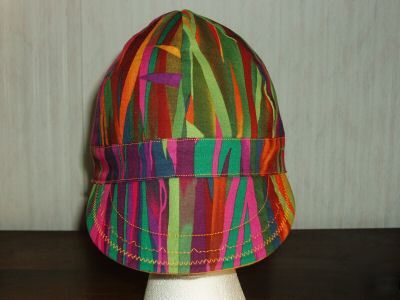 Welding cap in multi-reed grass