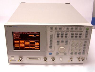 Agilent E8285A cdma, in cal, as-is no 