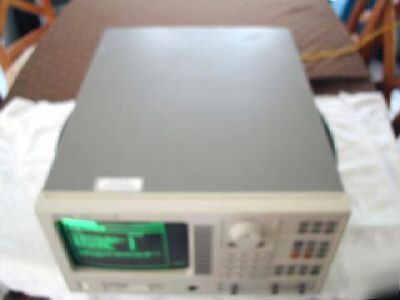 Hp - agilent 35665A dynamic fft analyzer w/ 5 options 