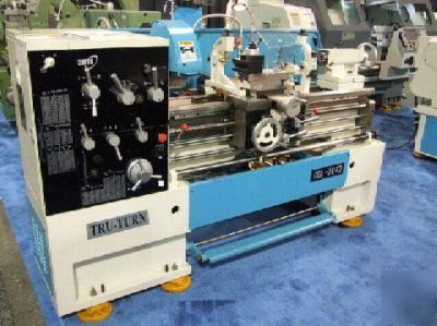 New â€œ â€ 16â€/25â€ x 40â€ cc tru-turn gap bed lathe