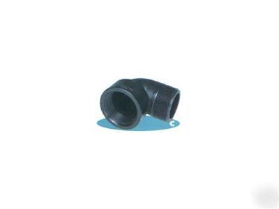  poly threaded 90 degree street elbow 1/4