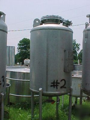 255GAL 316LSS sanitary homoginizing mix tank