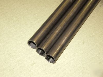 3 x mild steel round tubes 12.7MM dia. x 330MM (erw)